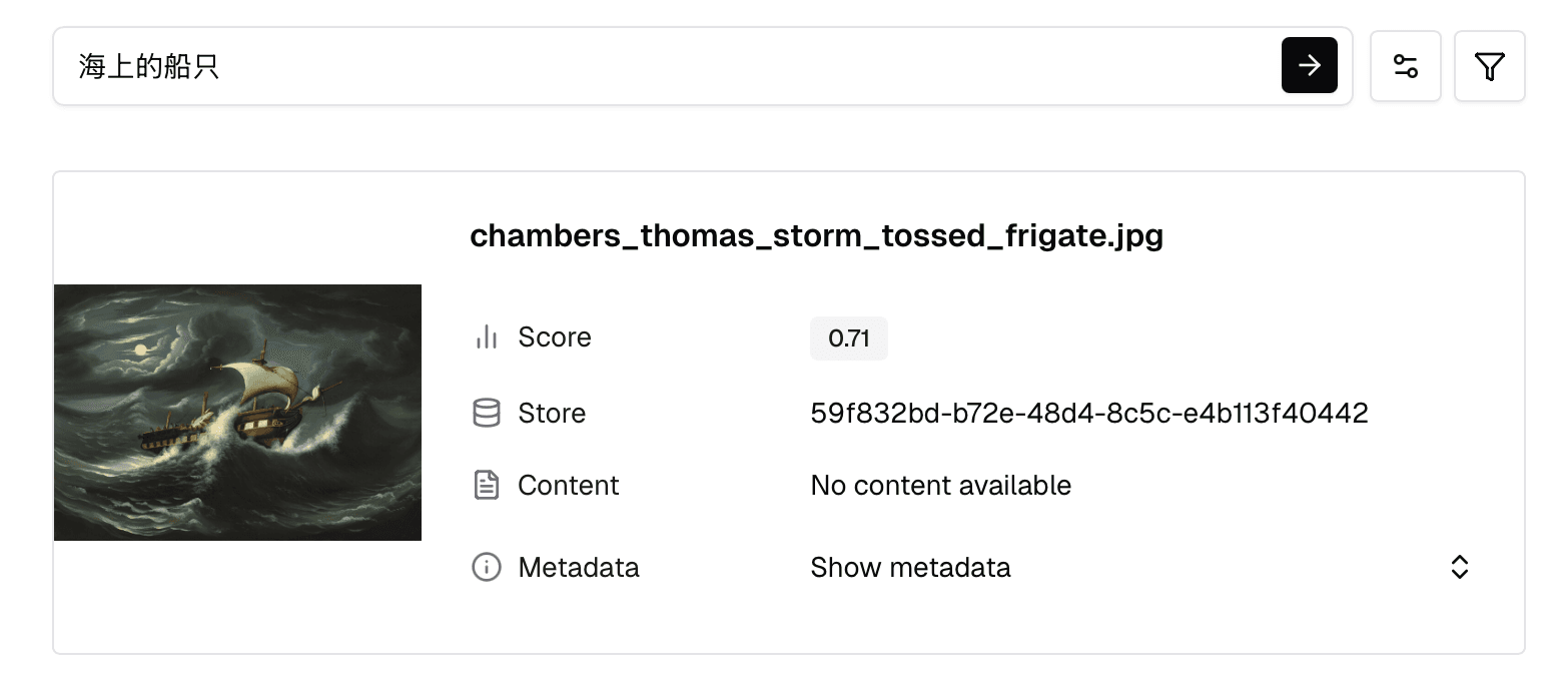 Ship on the Ocean in Chinese