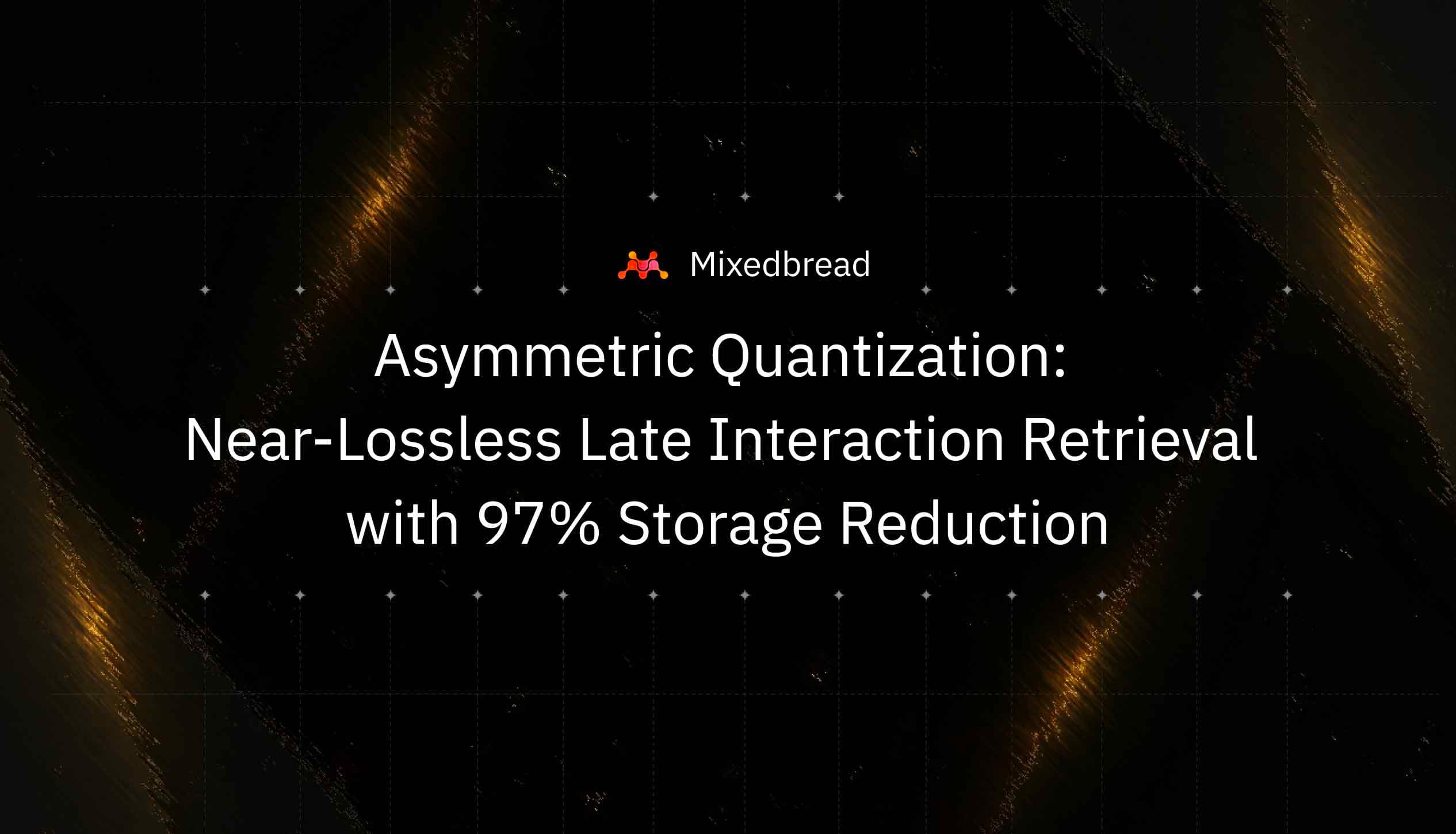 Asymmetric Quantization: Near-Lossless Late interaction Retrieval with 97% Storage Reduction